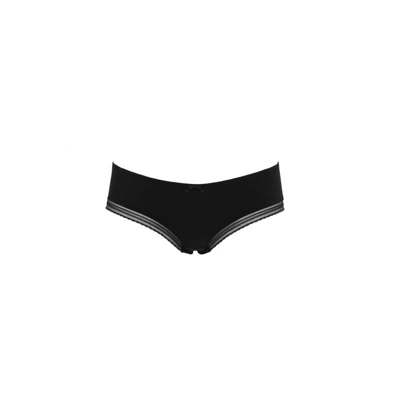 Milk Maternity Shorts Med Lave Taljer   Black fra Cache Coeur