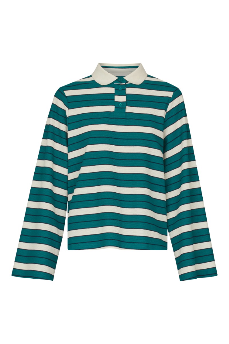 Bluse   Evasa Ls   Cream Pine fra Sisters Point