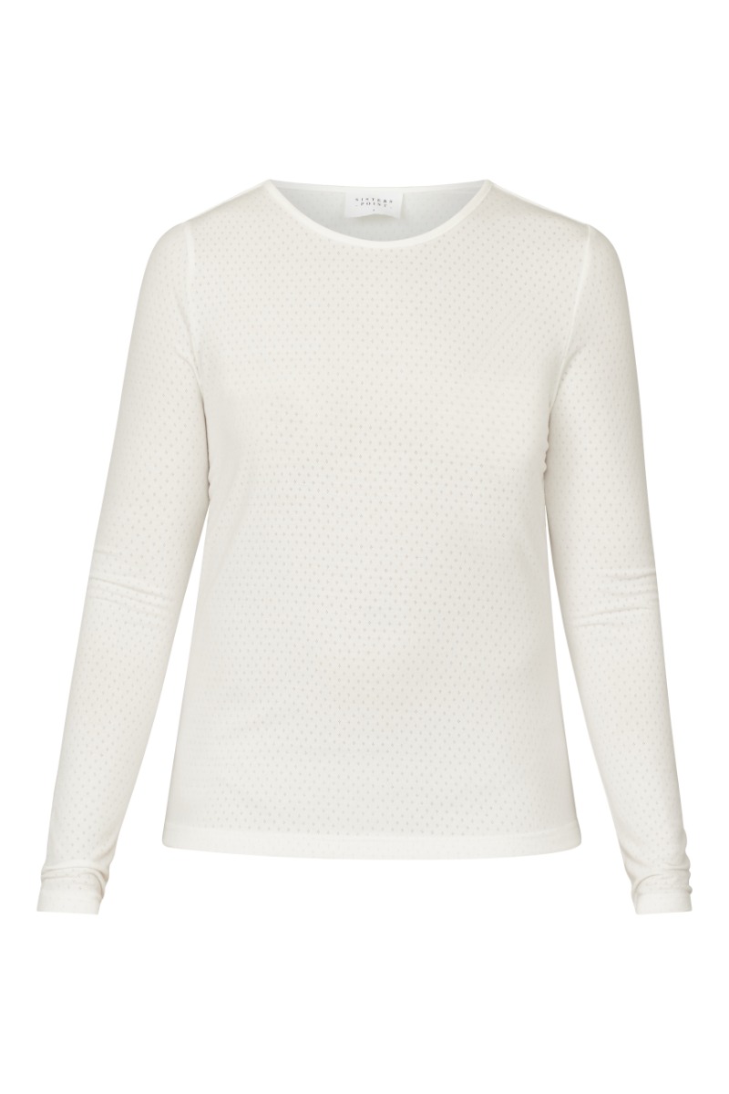 Bluse   Esema Ls   Cream fra Sisters Point