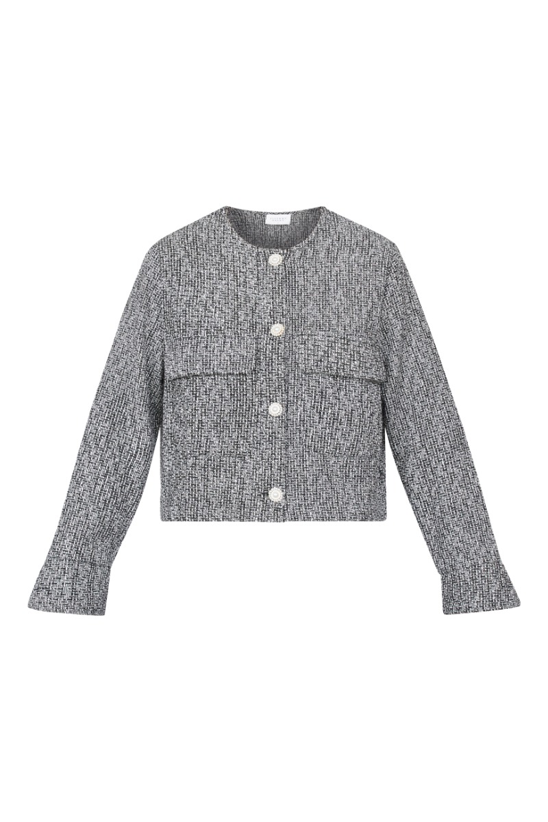 Jakke Geri Ja Black Cream fra Sisters Point
