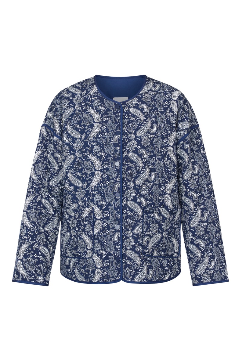 Jakke   Viena Ja1   Navy Cream fra Sisters Point