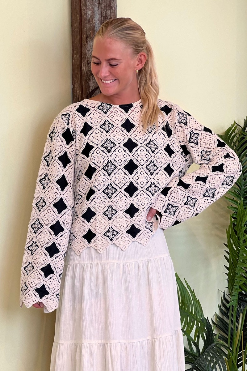 Bluse   Ecia Pu   Bamboo Black fra Sisters Point