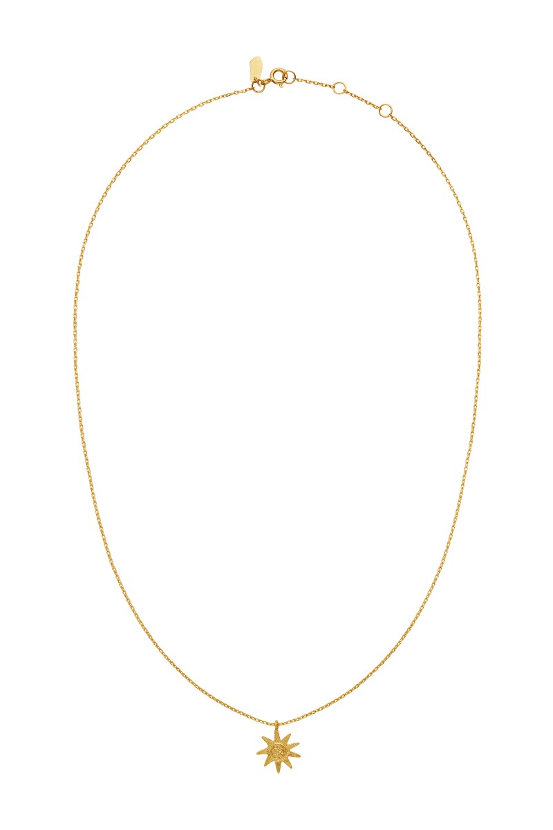 Halskæde   Soleima Necklace   Guld fra Maanesten