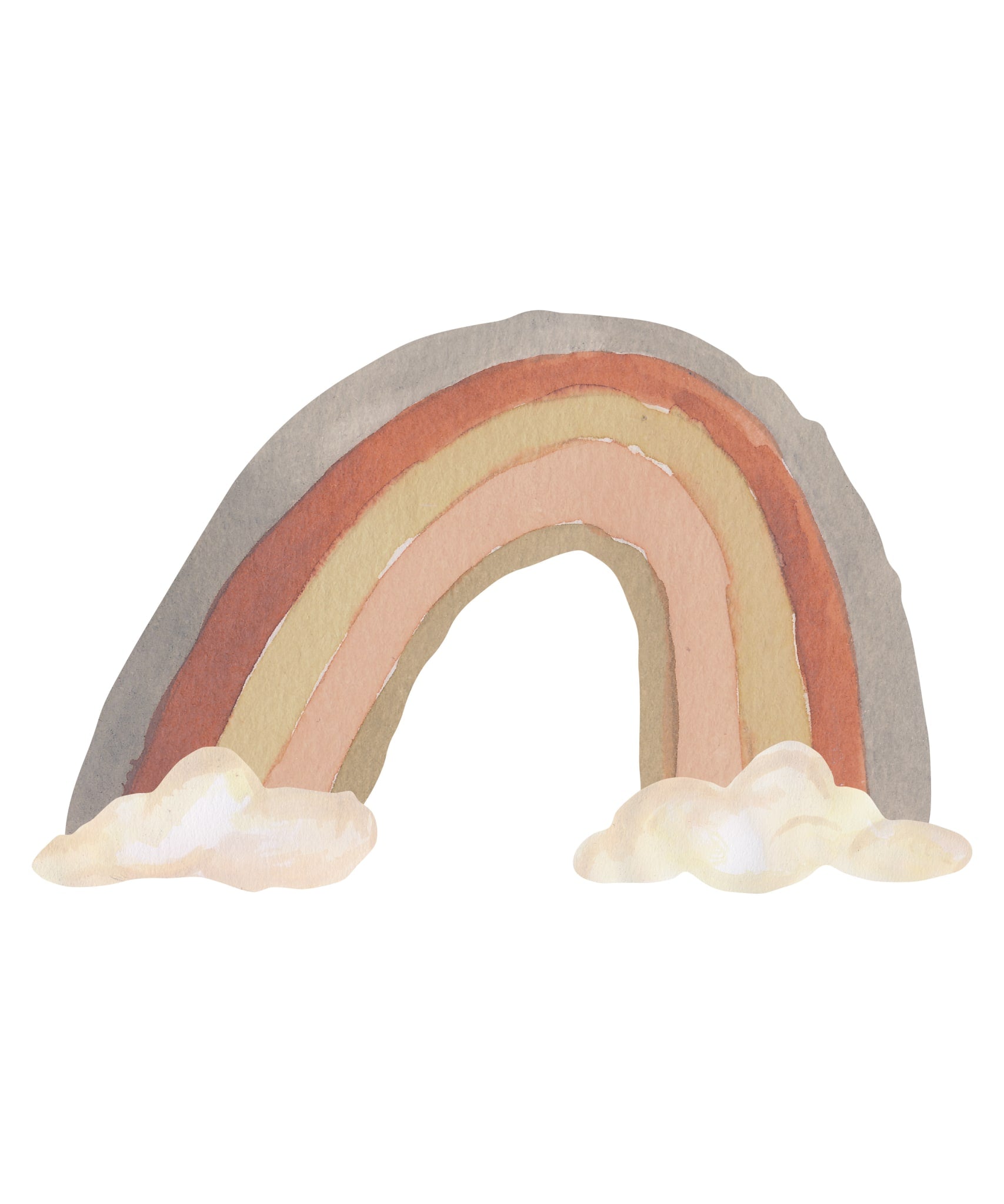 Wallsticker Rainbow Large   Grey Tones fra That's Mine