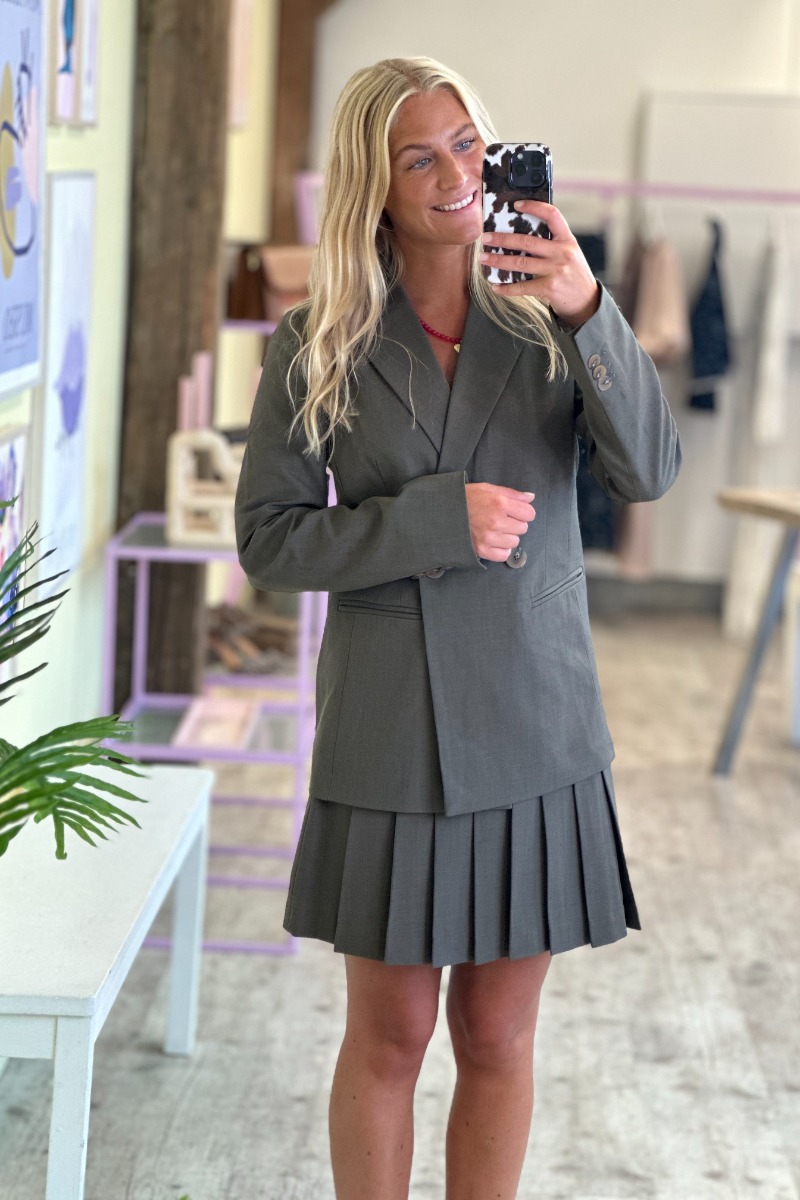 Y.a.s   Blazer     Juliet Ls Blazer   Chicory Coffee fra Yas
