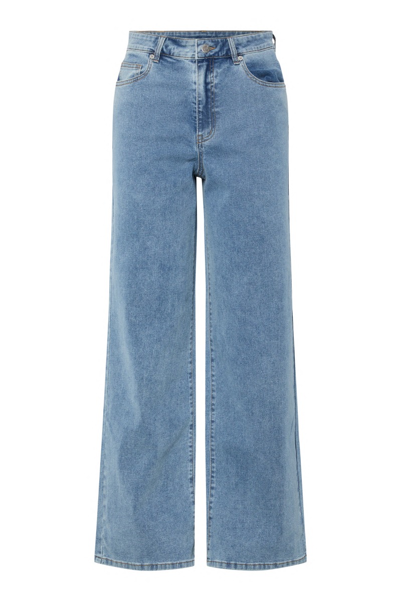 Y.a.s   Jeans   Scala Hmw Denim Jeans   Light Blue Denim (levering Start April) fra Yas