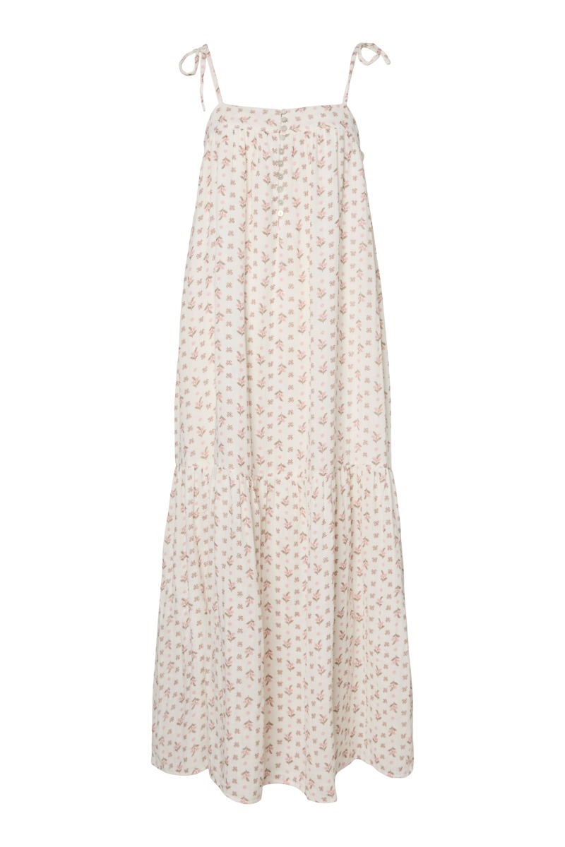 Y.a.s   Kjole    Yona Sl Ankle Dress S.   Star White (levering Midt Maj) fra Yas