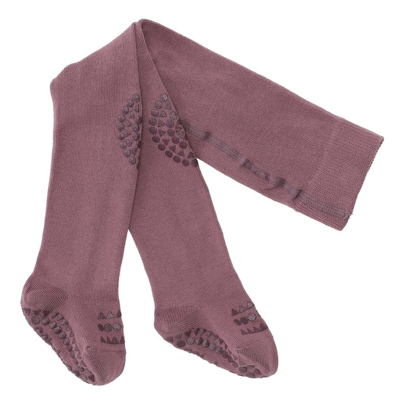 Kravle Strømpebukser   Misty Plum   6 12 Mdr. fra Gobabygo
