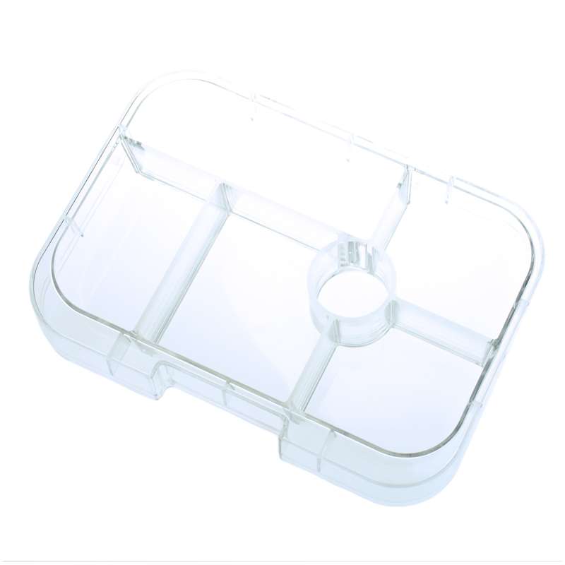 Indsatsbakke   Original Tray   6 Rum   Transparent fra Yumbox