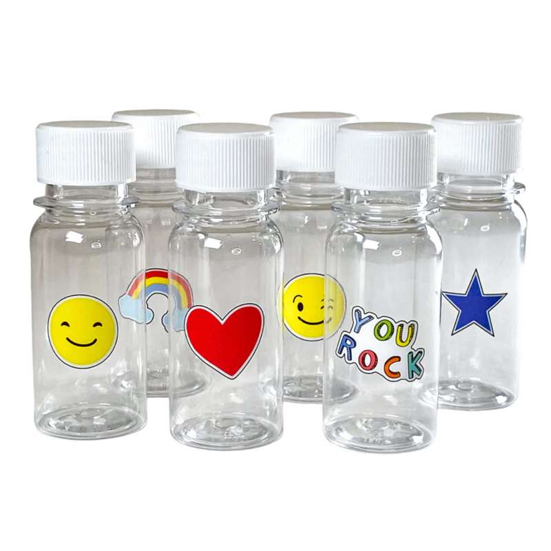 Tilbehør   Mini Juice Flasker   60 Ml.   6 Stk. fra Yumbox