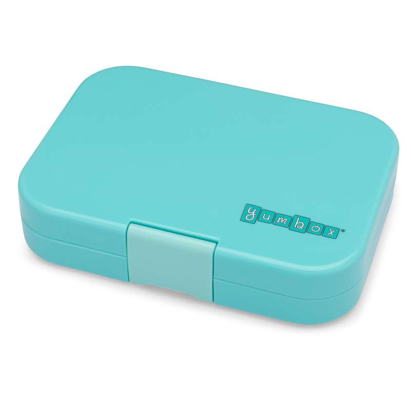 Madkasse Uden Indsatsbakke   Panino   Til 4 Rum   Misty Aqua fra Yumbox