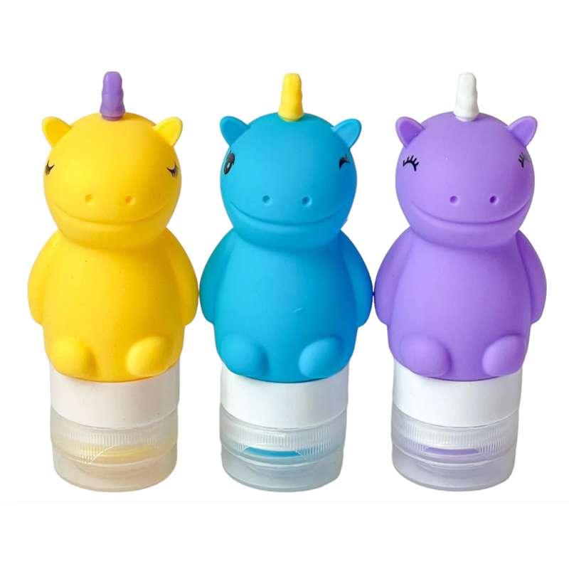 Tilbehør   Squeezy Unicorns Dressingflasker   3 Stk. fra Yumbox
