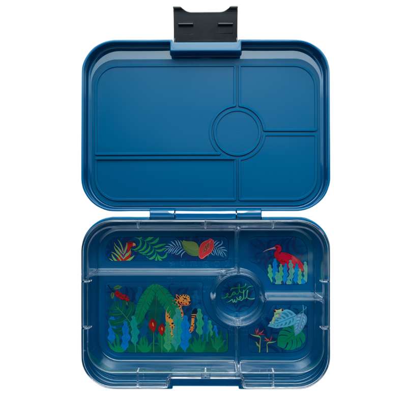 Madkasse   Tapas Xl   5 Rum   Monte Carlo Blue Jungle fra Yumbox